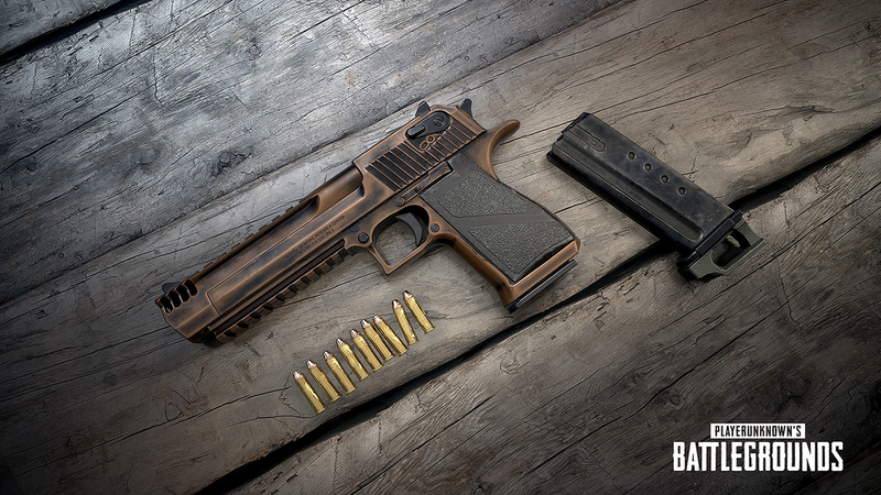 pubg yeni silah desert eagle deagle