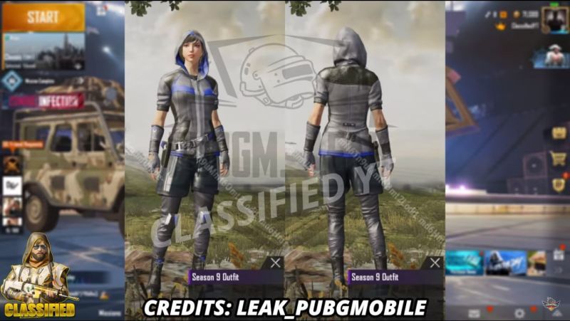 PUBG Mobile 9. sezon kostum 1