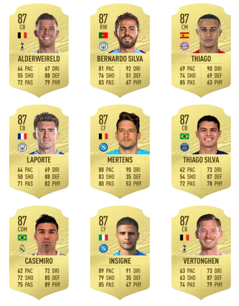 Fifa 20 En iyi 100 oyuncu 46-54