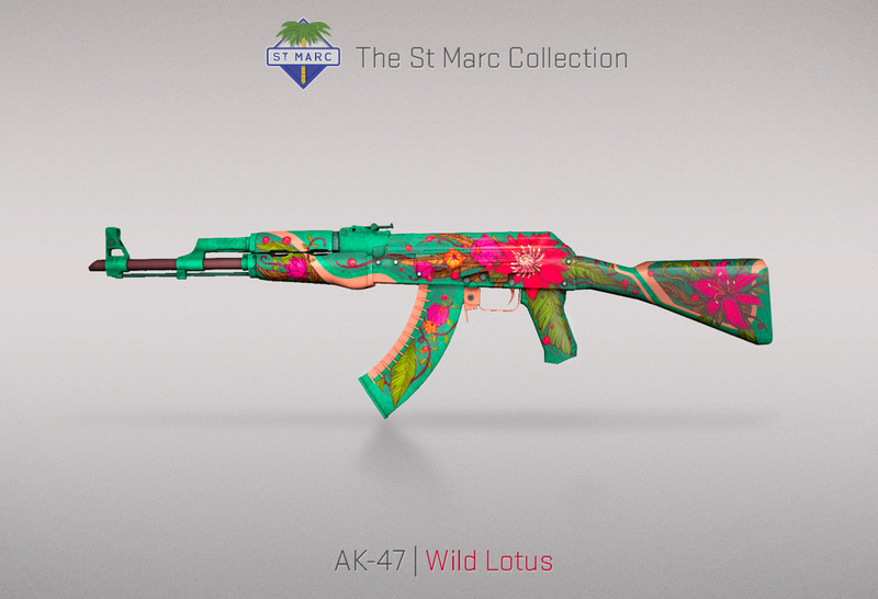 AK47 wild lotus yeni ak kostümü