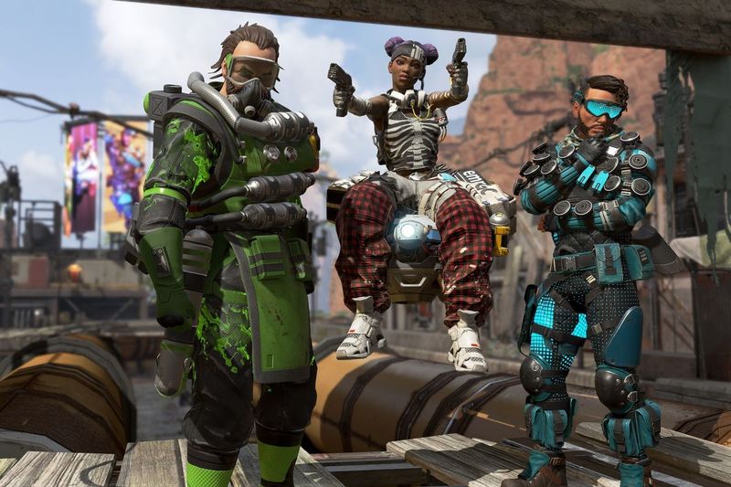 apex legends caustic lifeline mirage