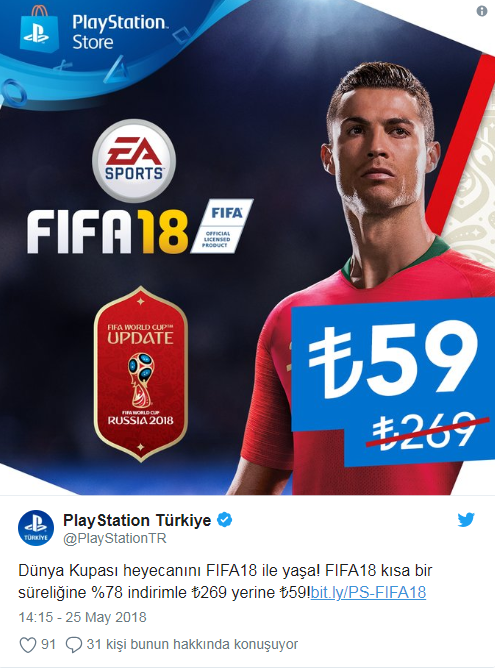fifa 18 indirim