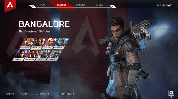 Apex Legends Bangalore yetenekler