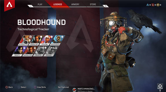 Apex Legends Bloodhound yetenekler