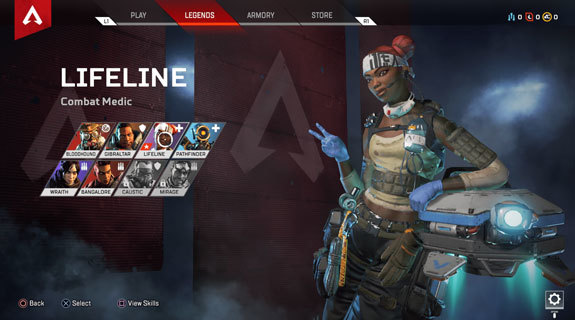 Apex Legends Lifeline yetenekler