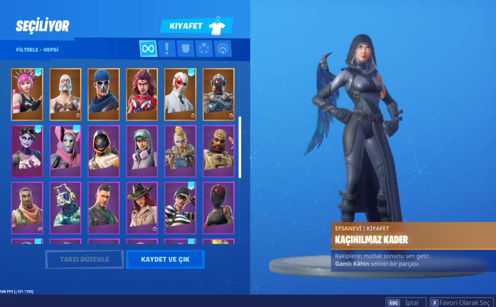 Fortnite Bol Skinli Hesap Urununu Fortnitehesapcim Magazasindan Satin Al Gamesatis