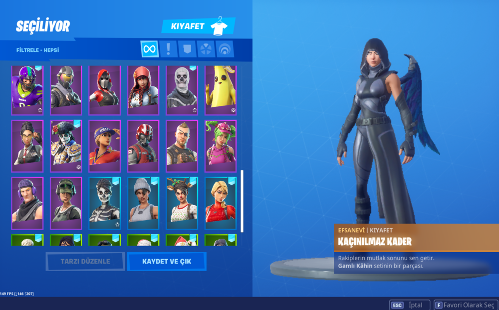 Fortnite Bol Skinli Hesap Urununu Fortnitehesapcim Magazasindan Satin Al Gamesatis