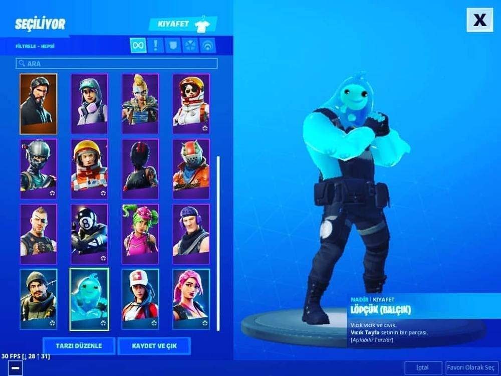 Fortnite 22 Skinli Super Hesap Urununu Zatamedya Magazasindan Satin Al Gamesatis