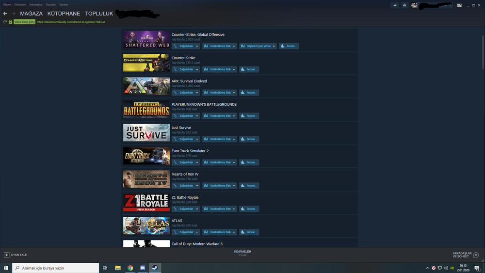 7 Yillik Temiz 31 Oyun 72 Dlc Sahip Steam Hesabi Urununu Sehzade Magazasindan Satin Al Gamesatis