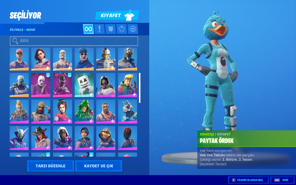 Fortnite 100 Skin Hesap Kanitlanabilir Urununu Fnhesap Magazasindan Satin Al Gamesatis