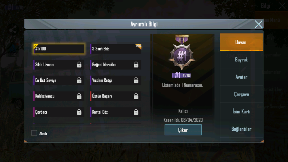 Pubg mobile elmas 2 hesap ürününü corteX mağazasından ...