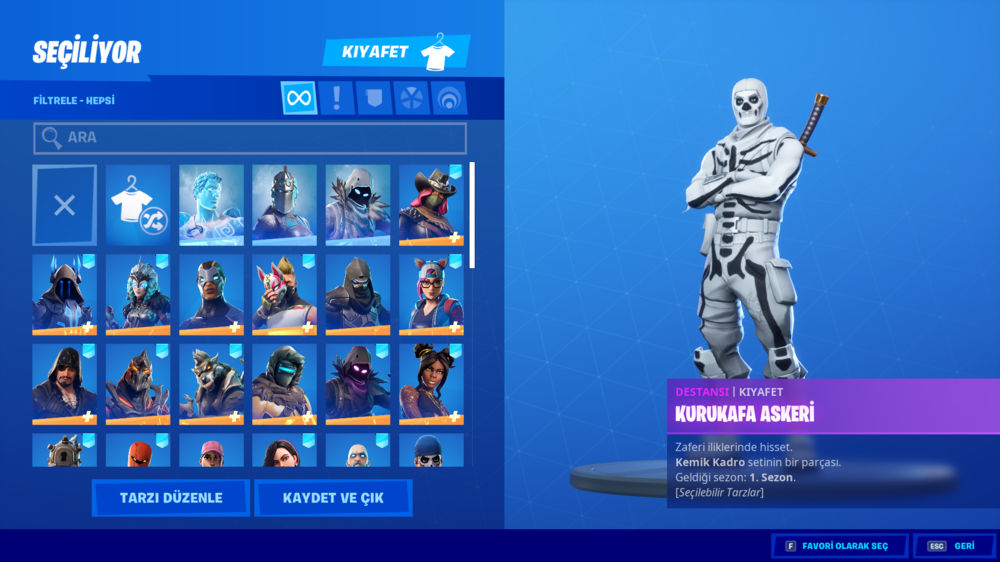Fortnite Hesap 4 9 Sezon Urununu Wynju Magazasindan Satin Al Gamesatis