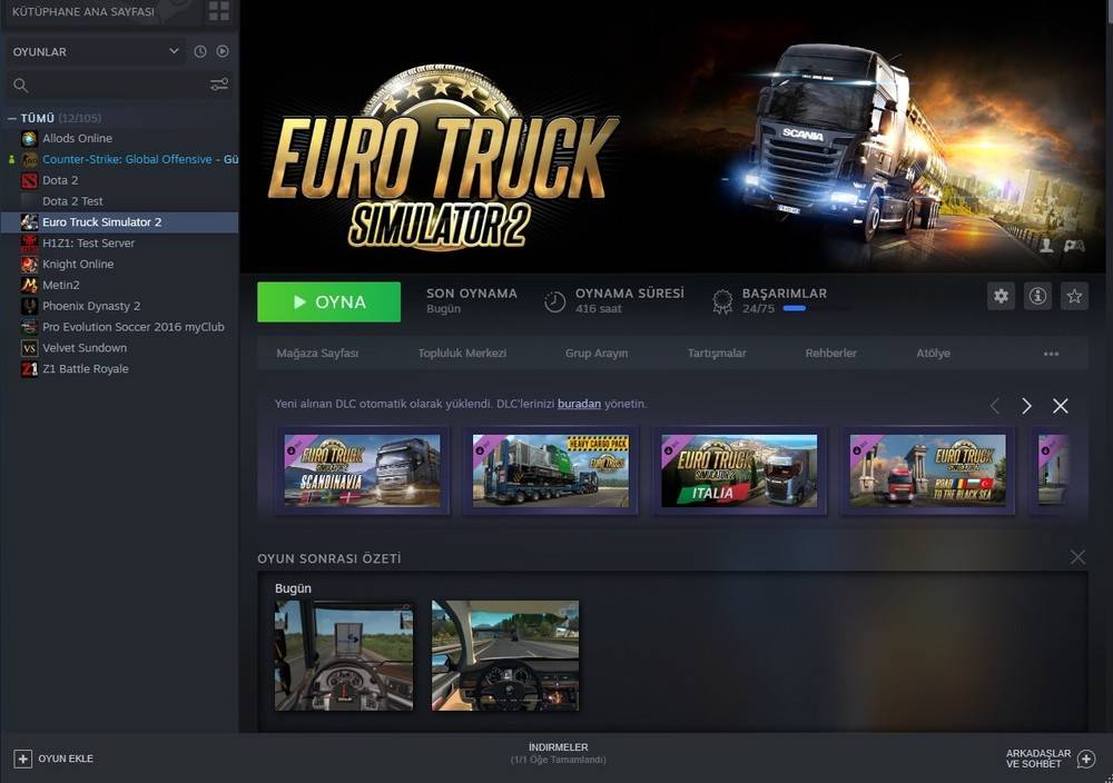 CS GO ve ETS 2 FULL HARİTA DLC Li ürününü ebayrak41 mağazasından Satın