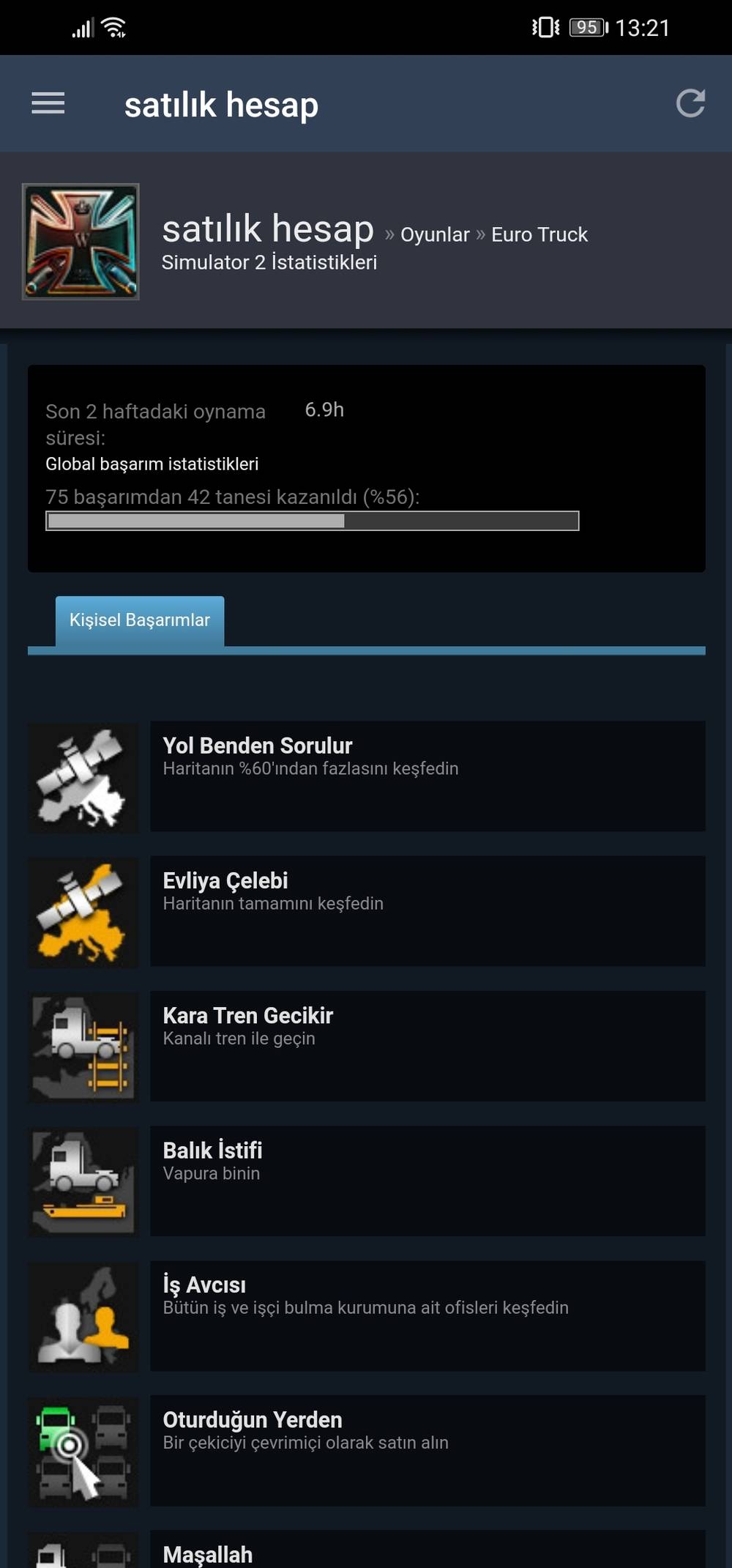 Steam Hesabi Urununu Satilik Hesap45 Magazasindan Satin Al Gamesatis