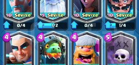 Clash royale eski hesap