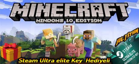 Minecraft Windows 10 Key Ultra Steam Key Hediye Urununu Altitan Magazasindan Satin Al Gamesatis