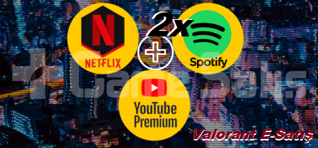 Netflix Uhd Youtube Premium 2x Spotify Premium Urununu Valorant E Satis Magazasindan Satin Al Gamesatis