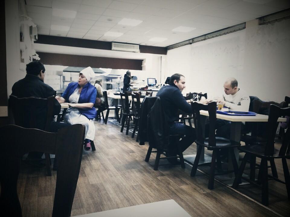 Чаплин в ресторане