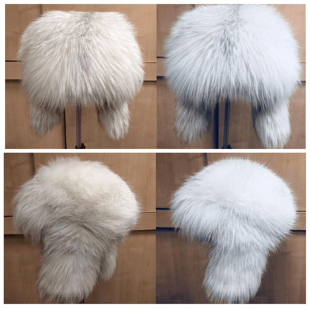 Белый меховой воротник. Шапка из песца из 80-х. Шапка из воротника. Как почистить шапку из песца. Пушистый мех.