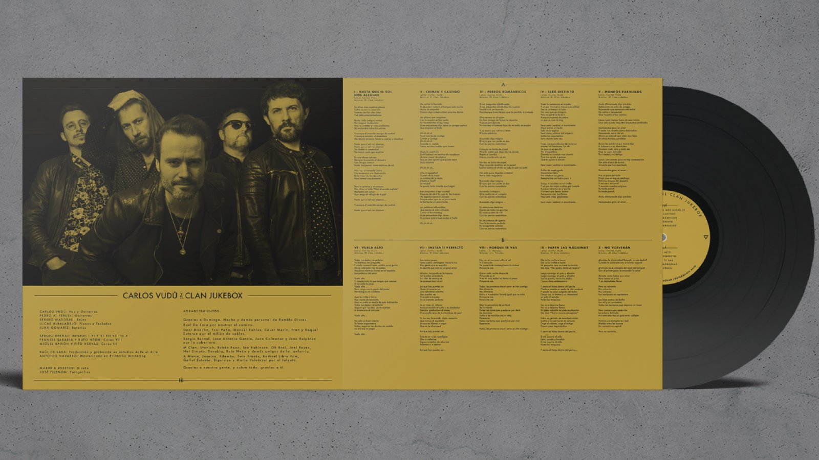 Carlos Vudú y el Clan Jukebox Lanzan "Hasta que el sol nos alcance"