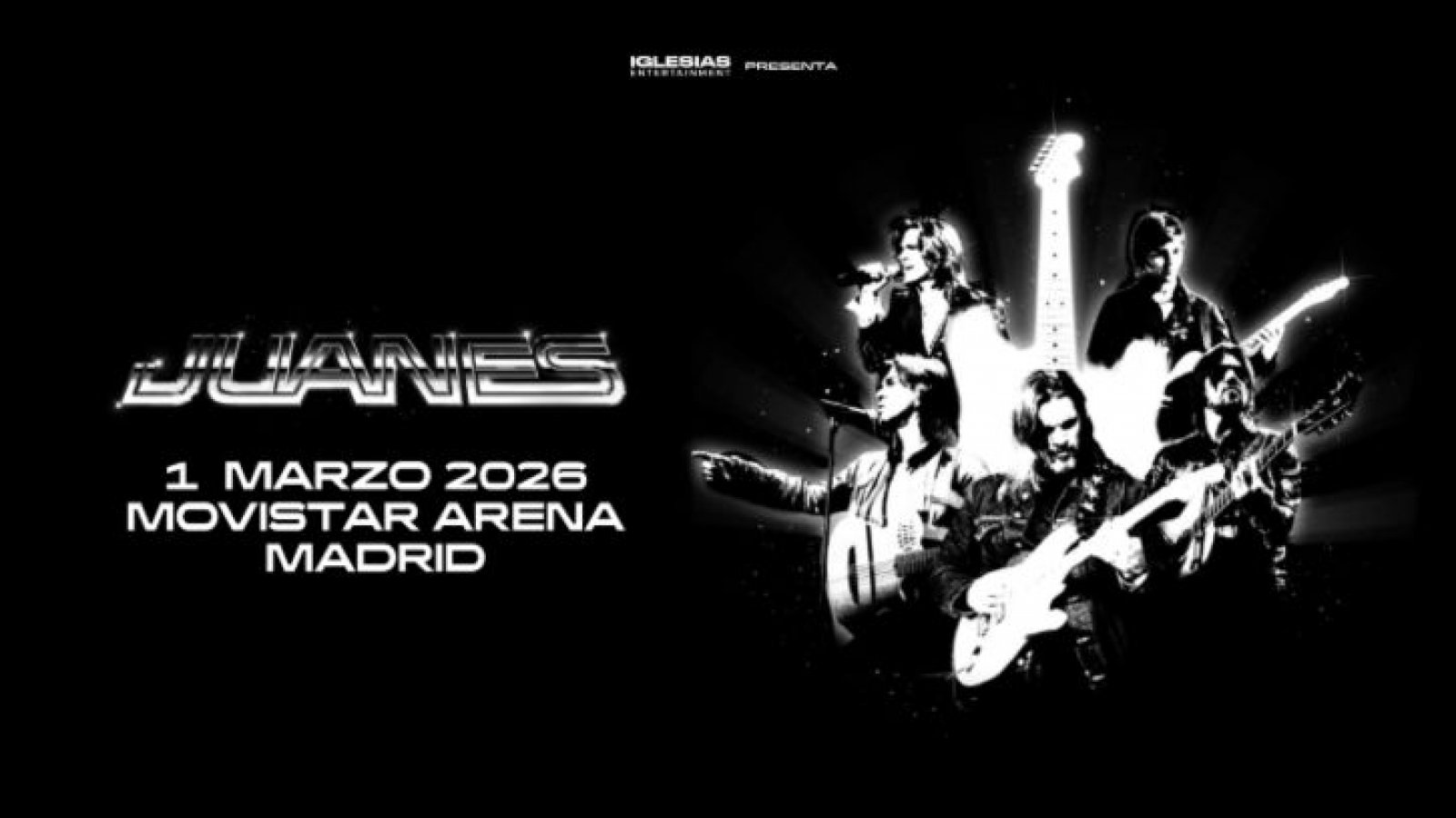 Juanes Celebra sus 25 Años de Carrera con un Concierto en Madrid en Marzo de 2026