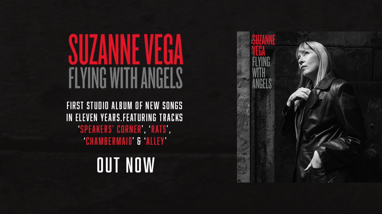 Suzanne Vega Regresa a España en 2026 con su "Flying With Angels Tour"