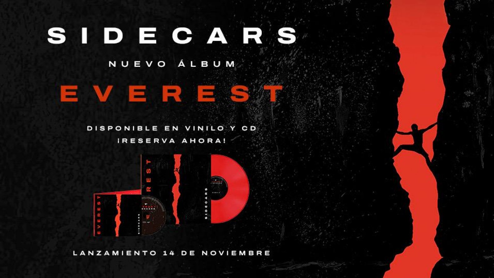 SIDECARS Lanza "EVEREST": Su Séptimo Álbum Marca una Nueva Cima de Madurez