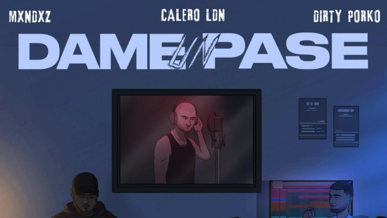 MXNDXZ une fuerzas con Caledro LDN y Dirty Porko en "Dame un pase"