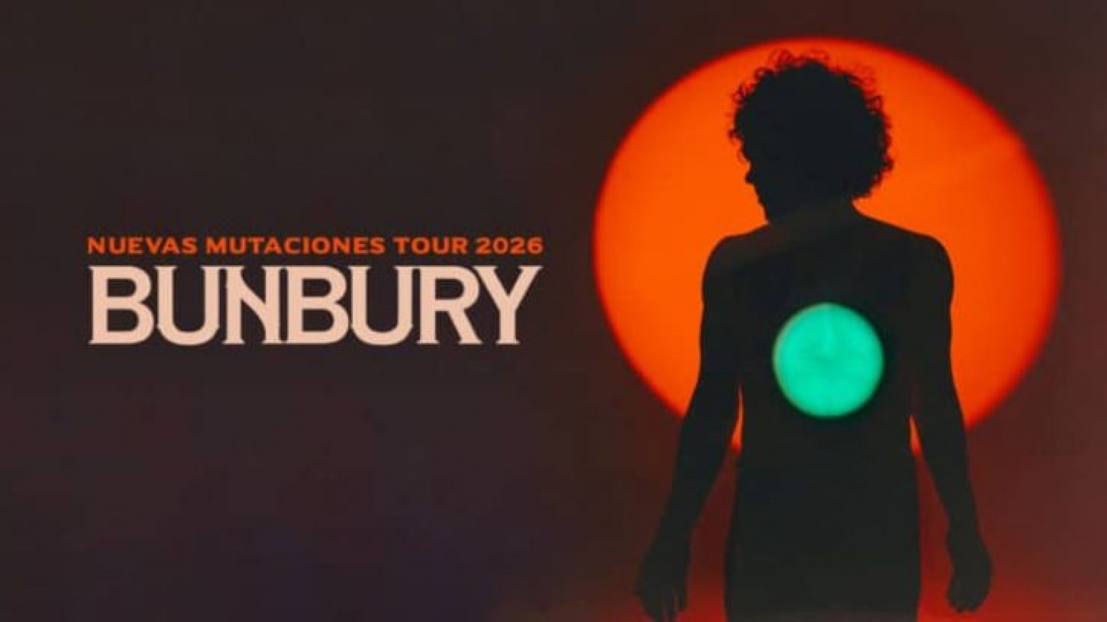 Bunbury anuncia el "Nuevas Mutaciones Tour 2026": Madrid, Valencia y Zaragoza en el horizonte