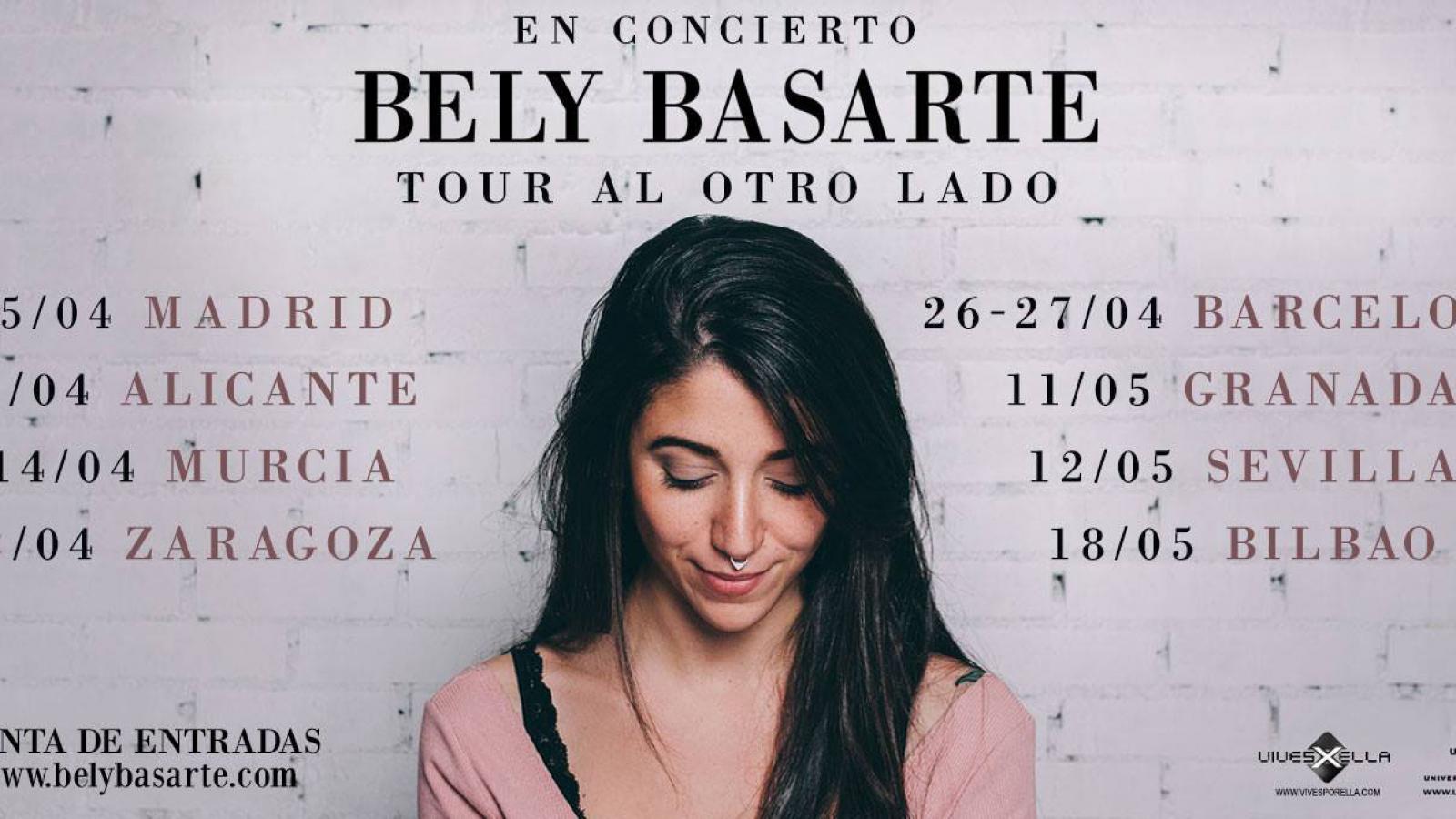 Bely Basarte anuncia primeros conciertos de su gira "Al otro lado"