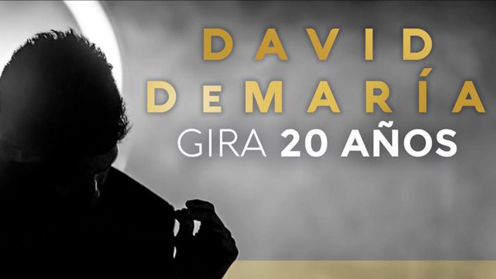 David DeMaría celebra este año sus 20 años de carrera con el lanzamiento con un álbum recopilatorio