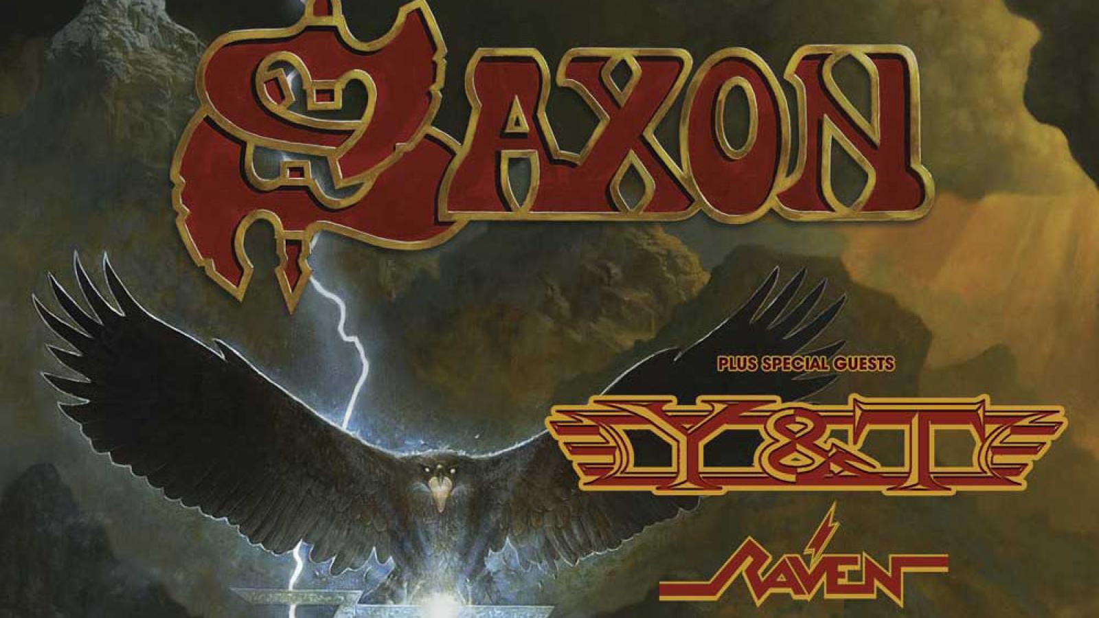 Segunda parte de la gira de Saxon junto a Y&T y Raven pasará por España