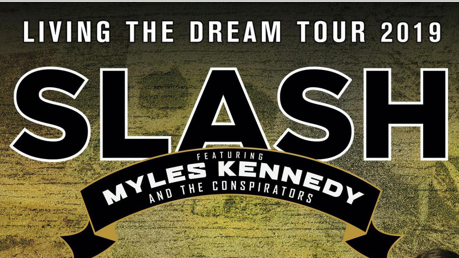 Conciertos de Slash en Barcelona y Madrid los días 12 y 13 de marzo