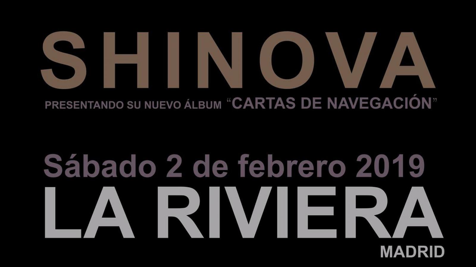Shinova presentarán su quinto álbum de estudio en La Riviera