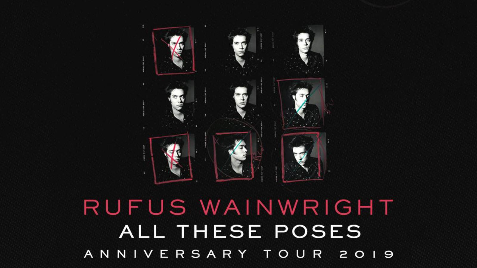 Rufus Wainwright actuará en Gijón, Madrid y Barcelona a principios de abril