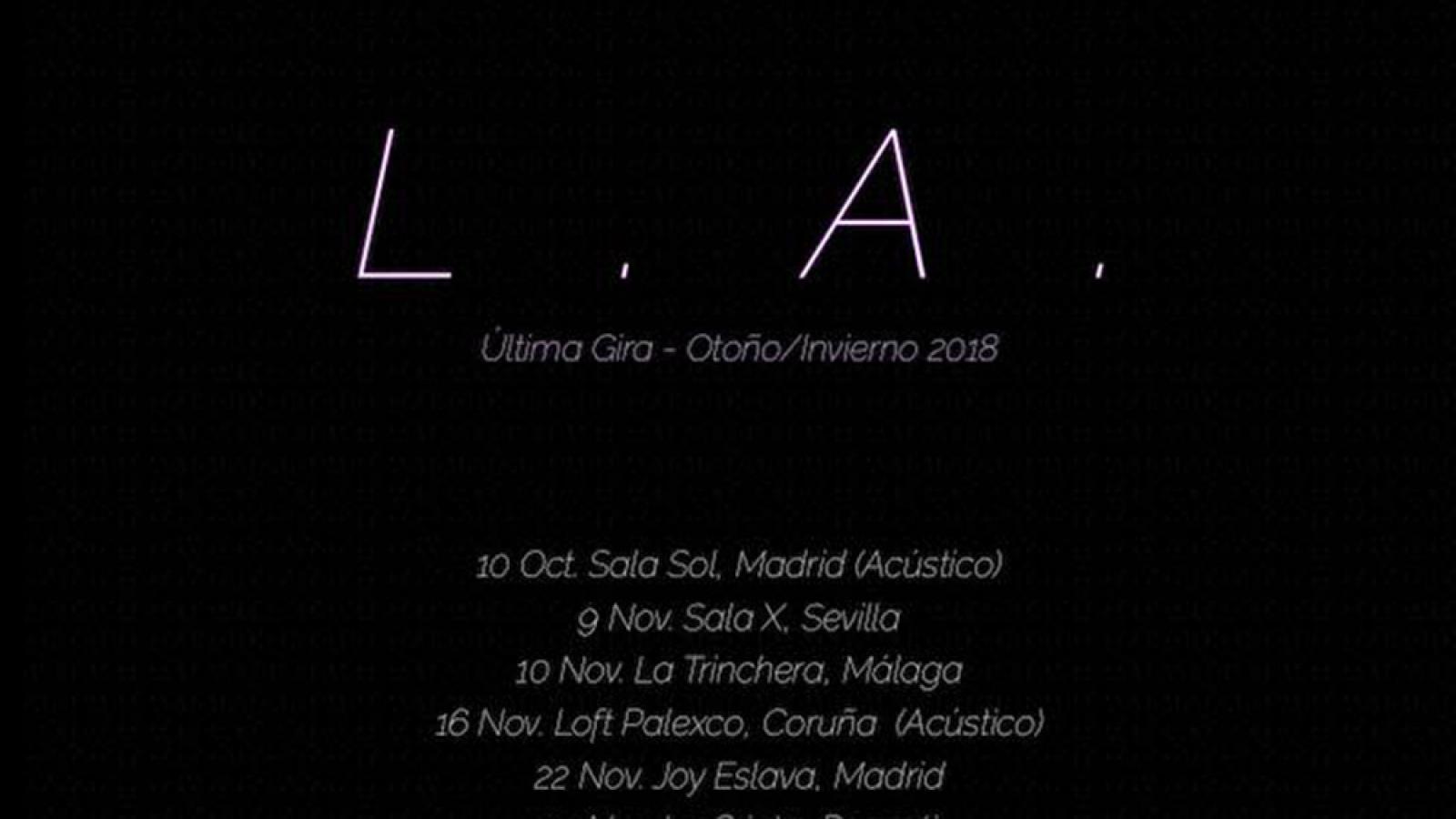 L.A. se despide hasta un nuevo aviso con una última gira