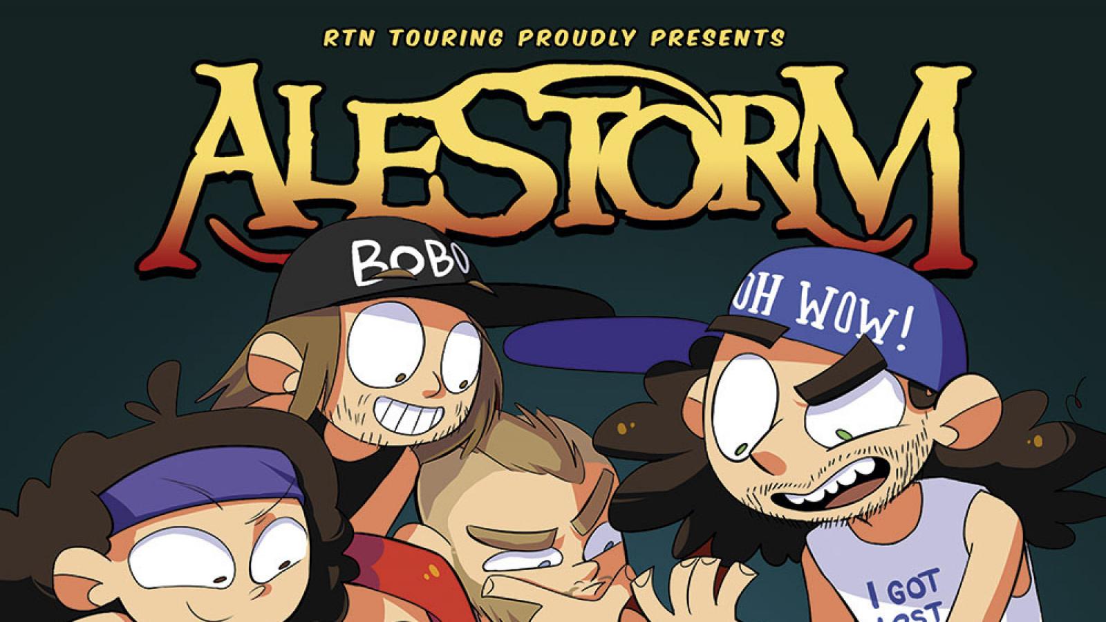 La banda del metal pirata Alestorm visitará España este diciembre
