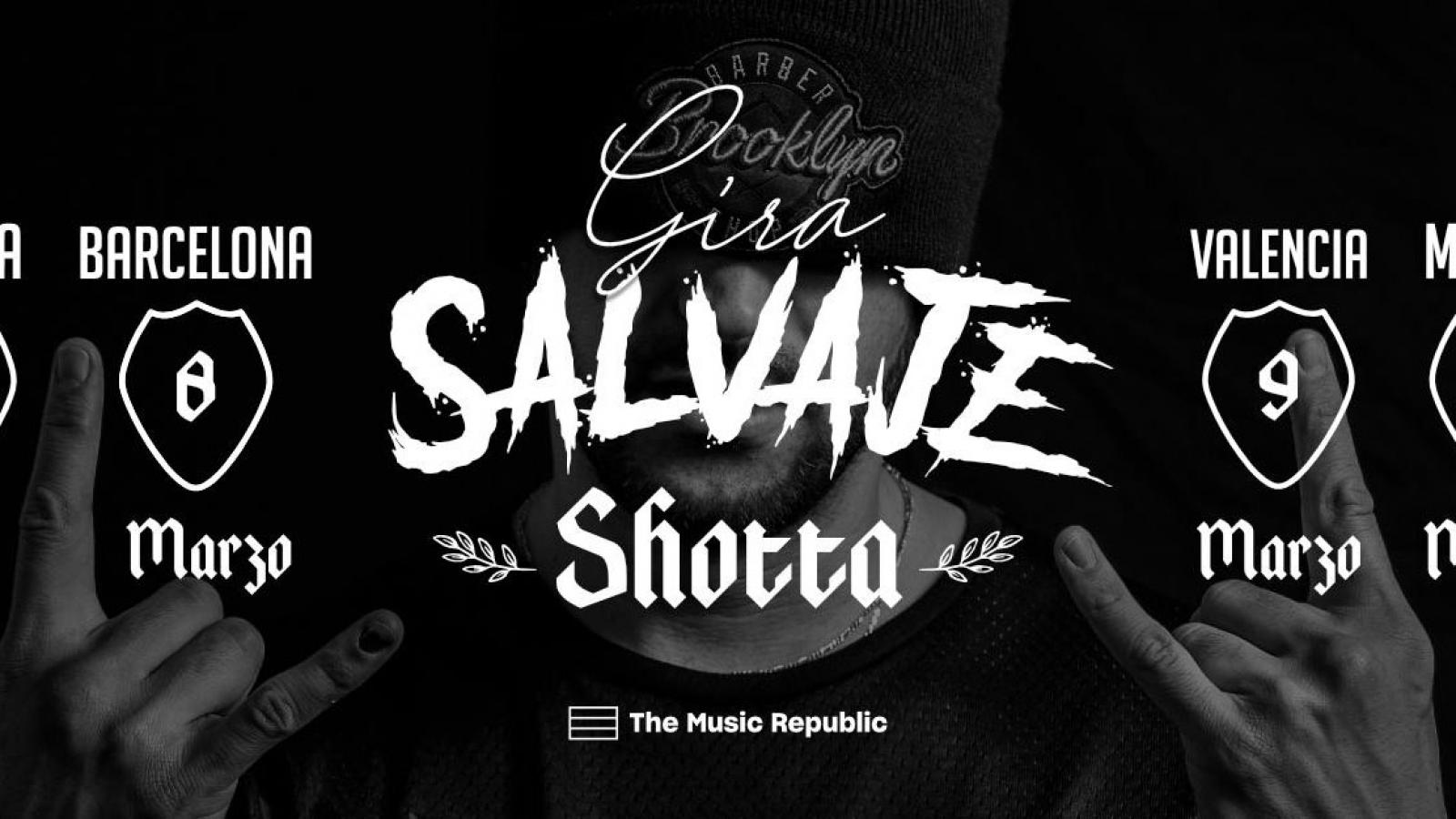 Shotta presentará Salvaje en Madrid, Sevilla, Barcelona y Valencia