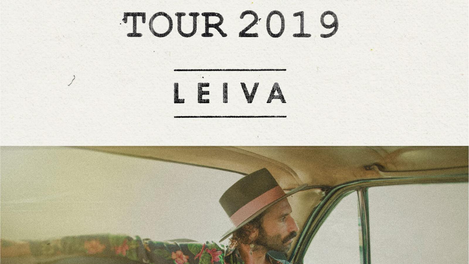Leiva presenta su nuevo álbum con una gira en el año 2019