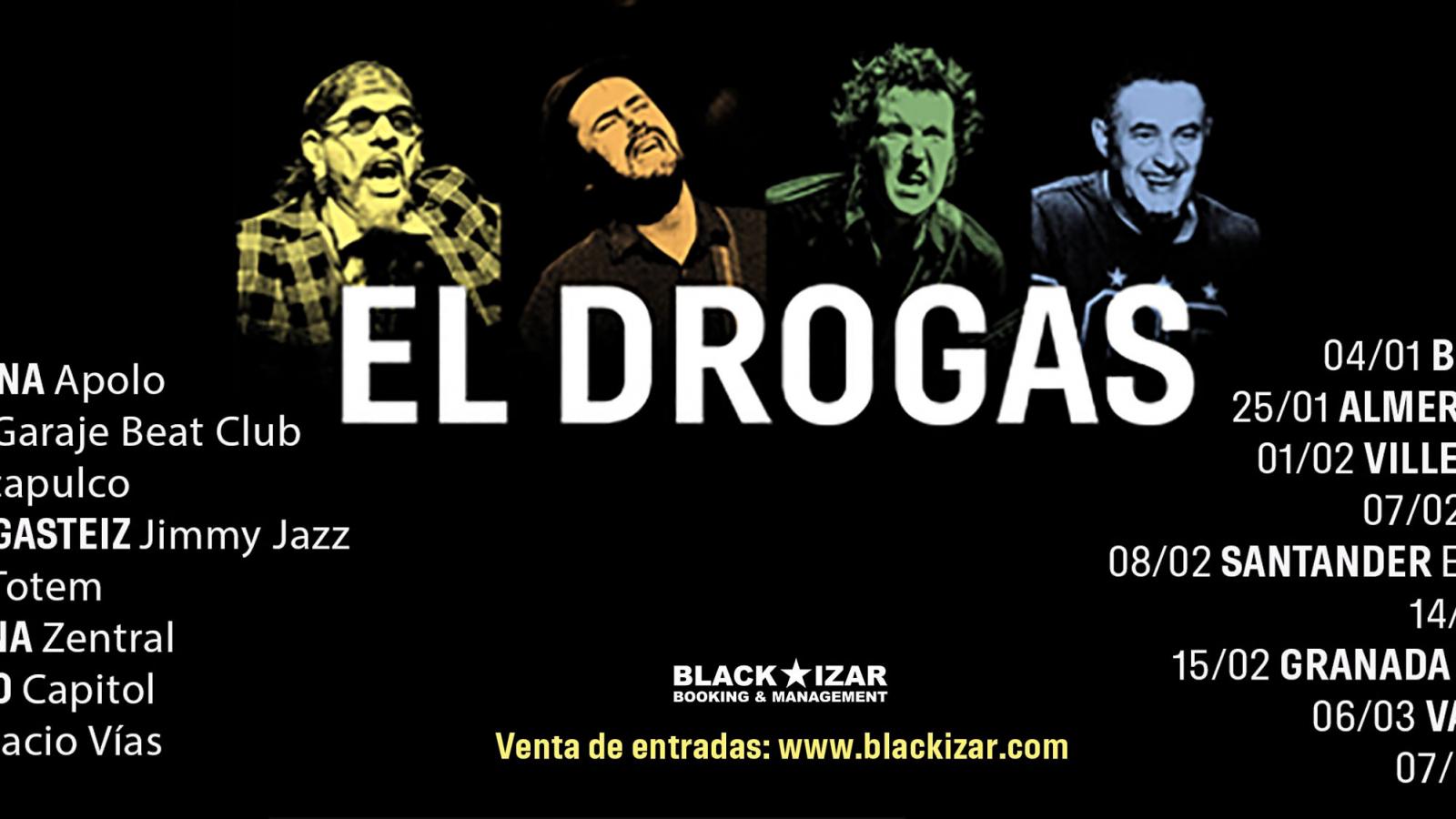 El Drogas anuncia nuevo álbum y gira en otoño