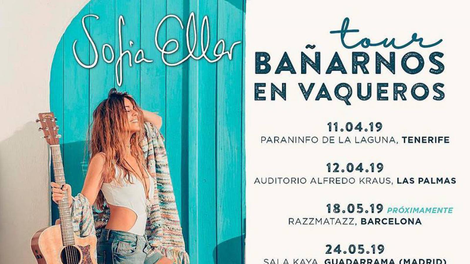 Sofia Ellar anuncia primeras fechas de Bañarnos en Vaqueros Tour