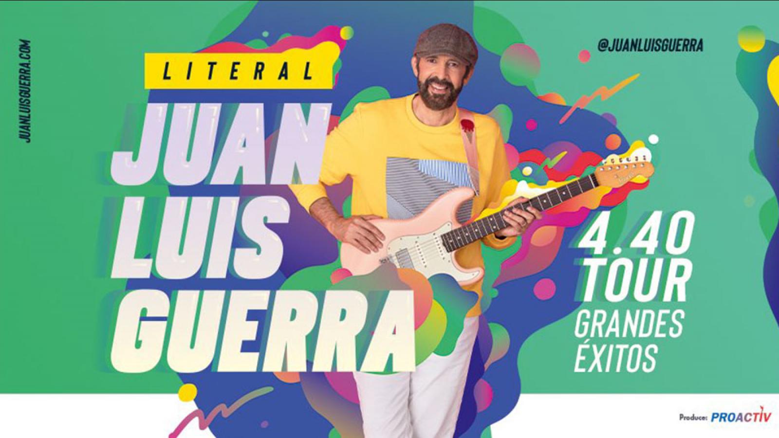 Juan Luis Guerra actuará en Madrid, Valencia, Barcelona y Gran Canaria