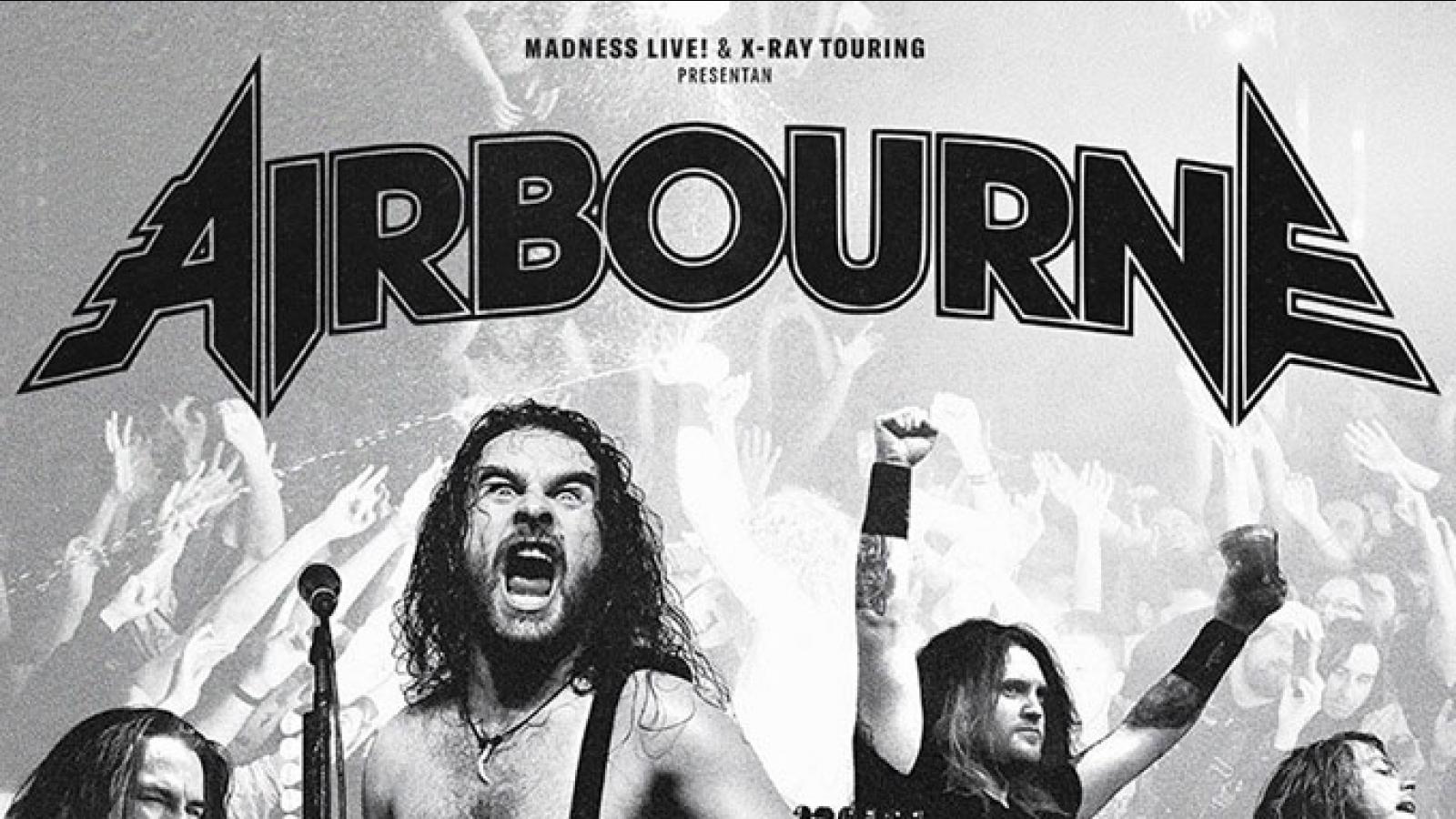 Airbourne volverán a España en octubre del año 2019