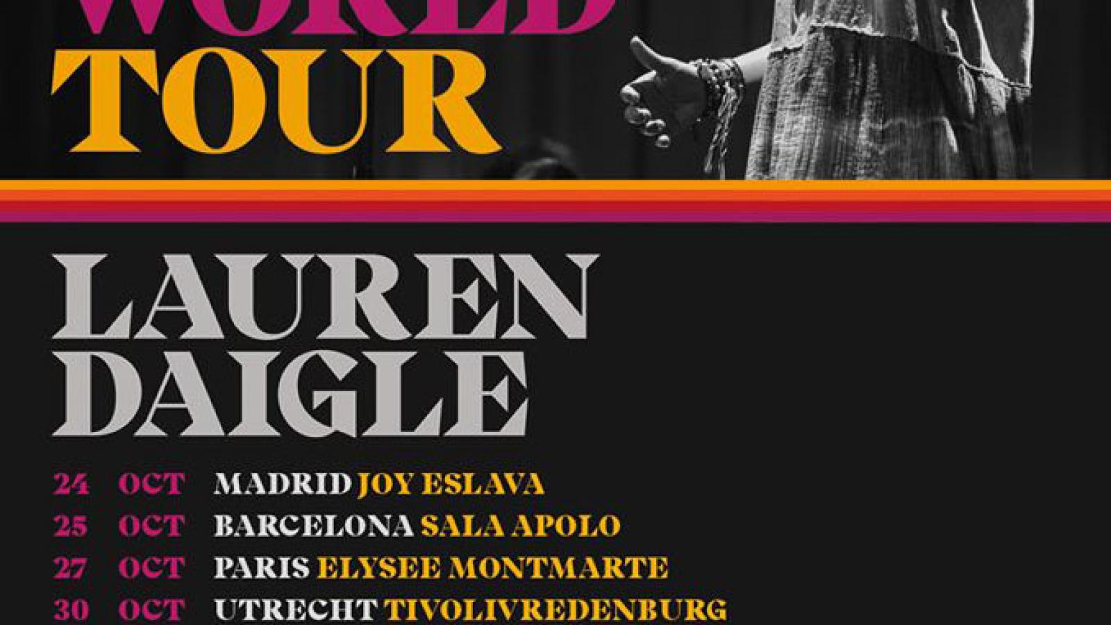 Ganadora de dos premios Grammy, Lauren Daigle, actuará en Madrid y Barcelona este octubre