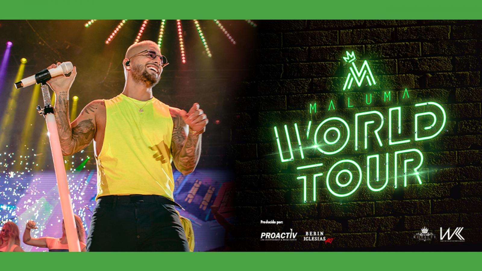 Maluma de vuelta en España con 11:11 World tour a partir de marzo