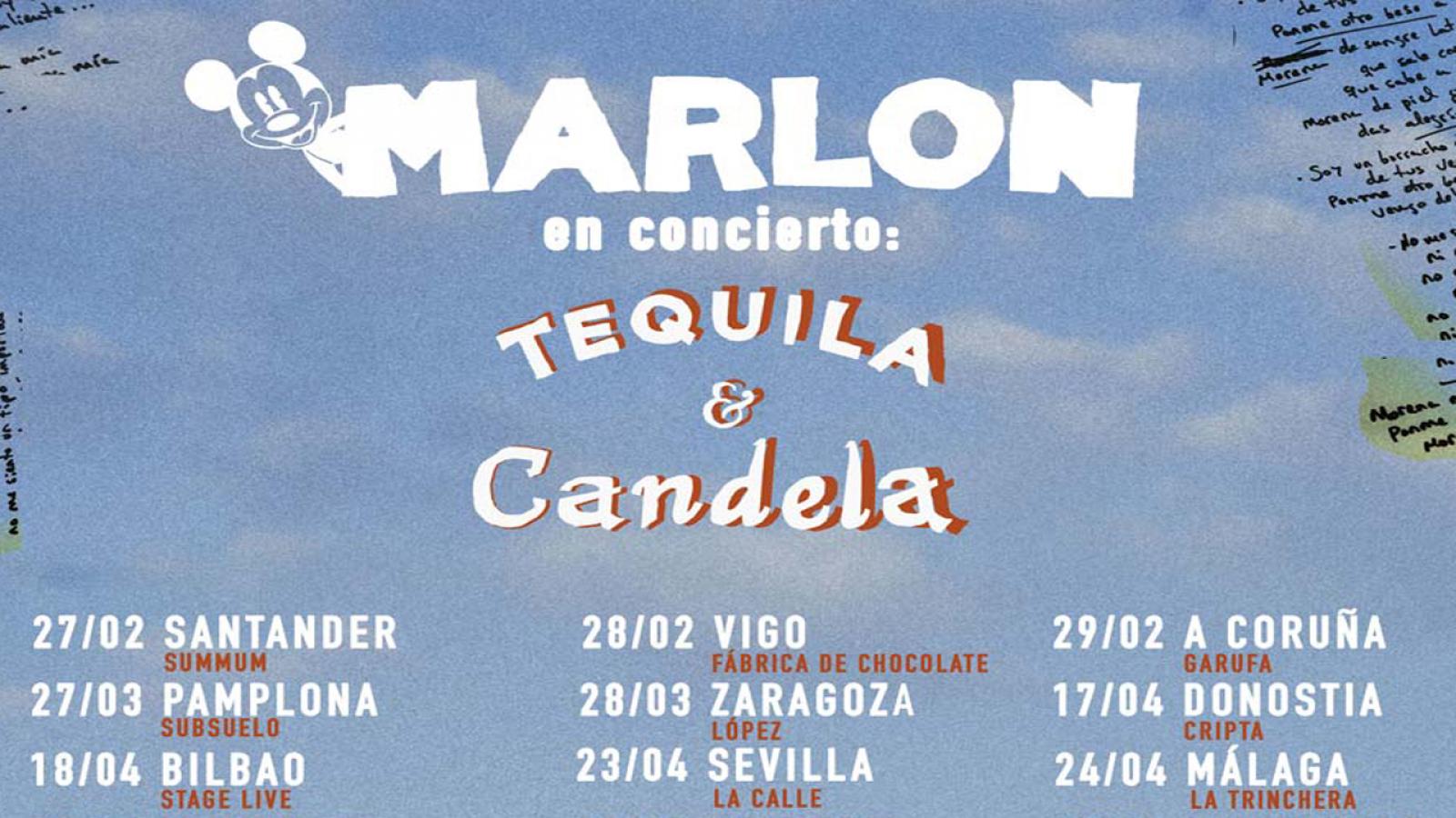 Nueva gira de Marlon a partir de febrero de 2020