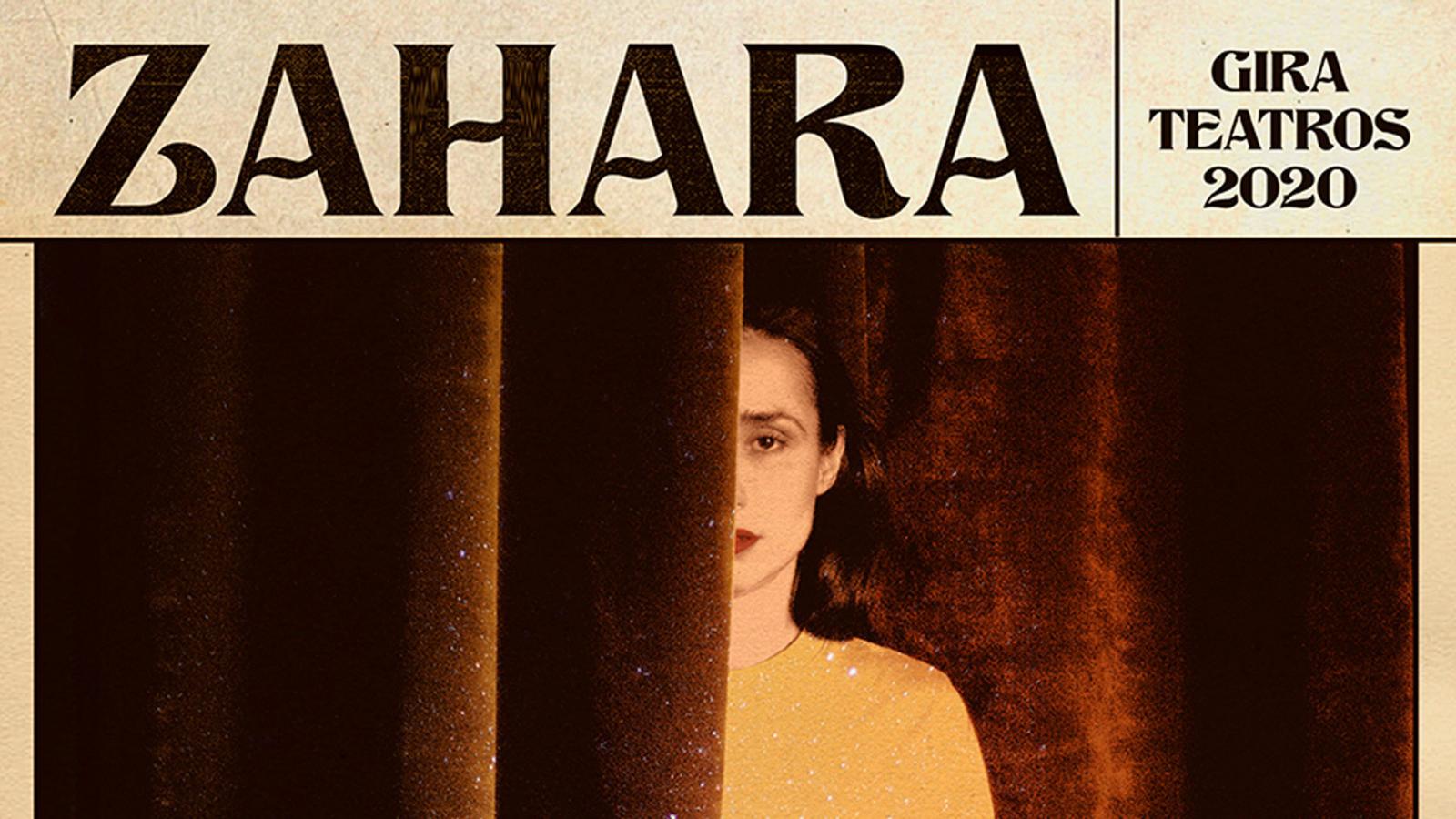 Zahara presenta una breve gira por teatros de enero a marzo