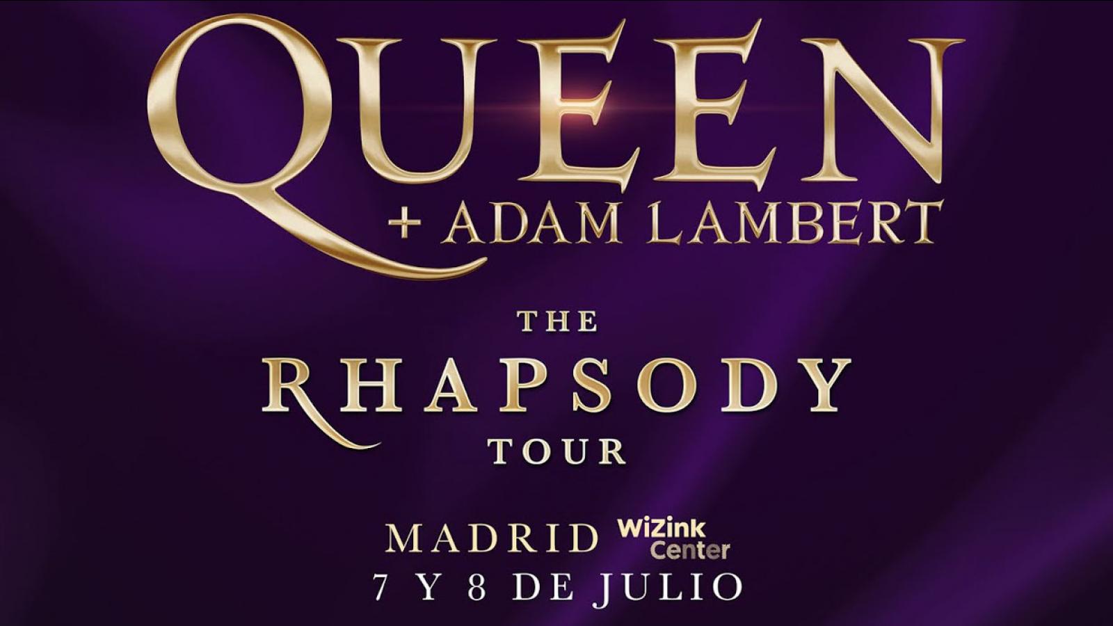 La banda Queen con Adam Lambert como vocalista vuelven a España en el año 2020