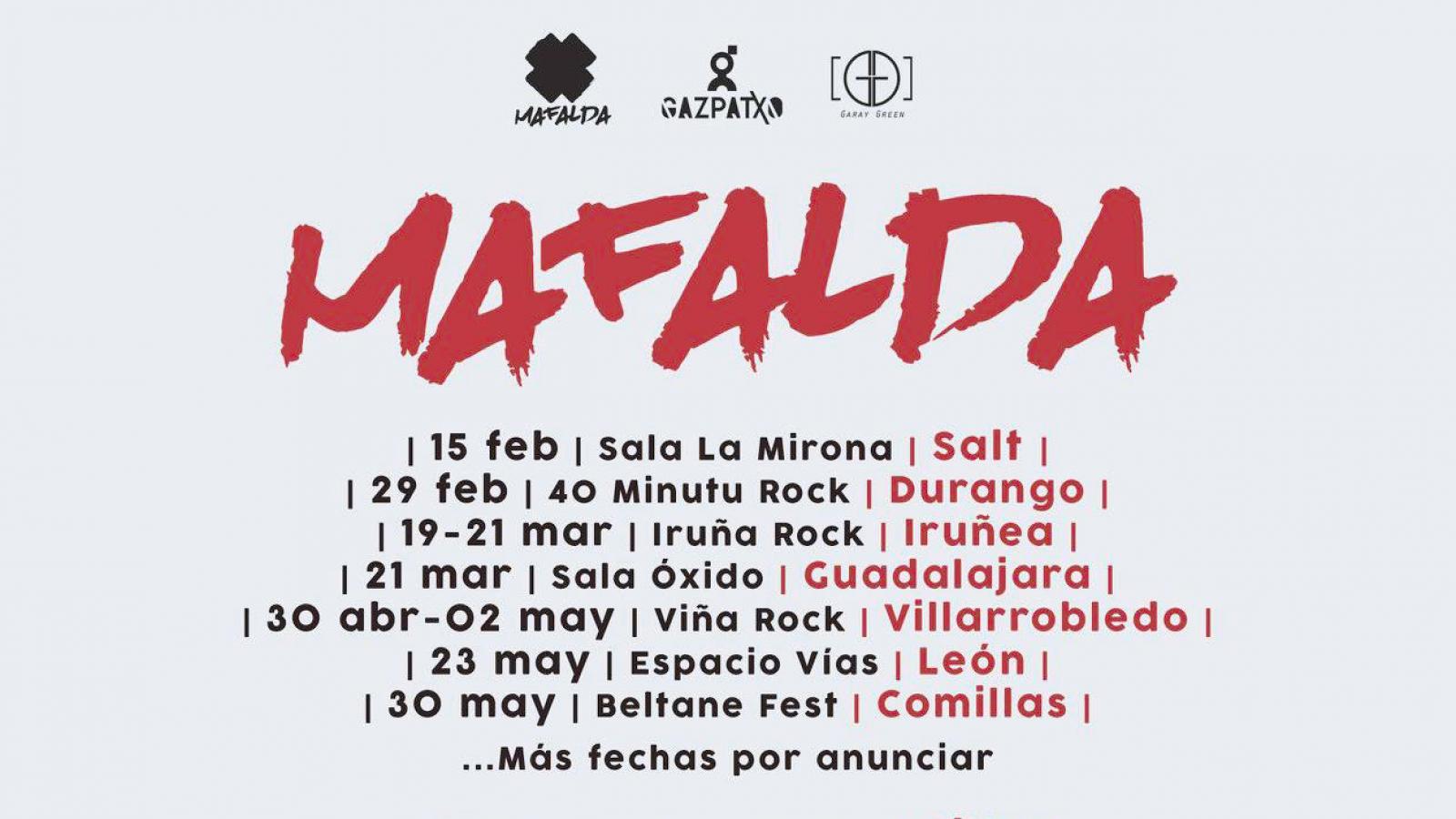 Mafalda se despiden de los escenarios temporalmente