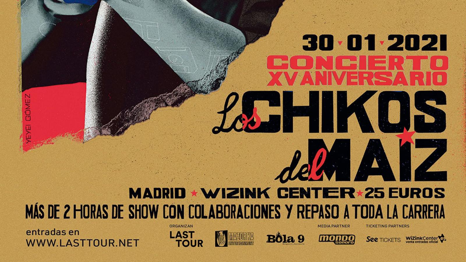 Actuación especial XV aniversario de Los Chikos del Maíz